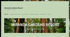 Desktop Screenshot of mirandagardens.com
